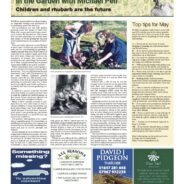 Children & rhubarb are the future – Moorlander April 2025